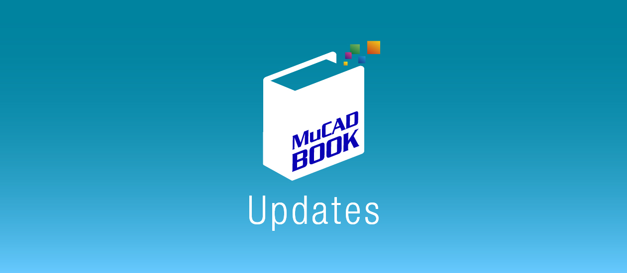 Notice of "MuCAD BOOK" software update