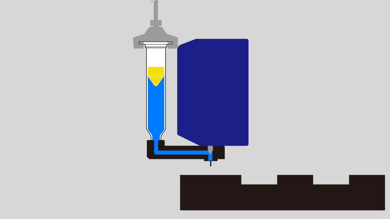 Air pulse method (contact type)